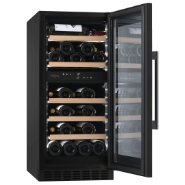 Sisäänrakennettava viinikaappi - WineCave 800 40D Fullglass Black