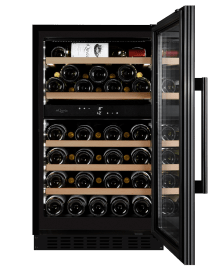 Einbau-Weinkühlschrank - WineCave 800 50D Fullglass Black