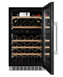 Sisäänrakennettava viinikaappi - WineCave 800 50D Stainless