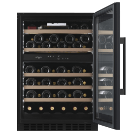 Unterbau-Weinkühlschrank - WineCave 800 60D Fullglass Black