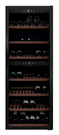 Vapaasti seisova viinikaappi – WineExpert 126 Fullglass Black 
