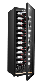 Vapaasti seisova viinikaappi - WineExpert 192 Fullglass Black Label-View