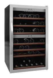 Free-standing wine fridge - WineExpert 66 Stainless 