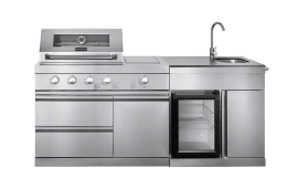 Pure - Cuisine extérieure indépendante - Compact (Inox)