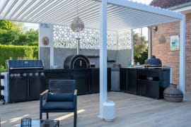 Black Collection - Module houtgestookte pizzaoven - Naples