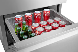Freistehender Outdoorkühlschrank - Outdoor Collection 51D Stainless
