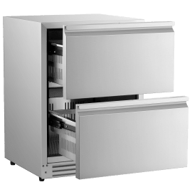 Vrijstaande buitenkoelkast - Outdoor Collection 51D Stainless