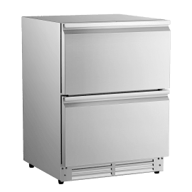 Vrijstaande buitenkoelkast - Outdoor Collection 51D Stainless