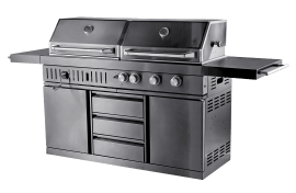 Black Collection - Frittstående Gass- og kullgrill