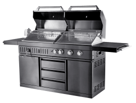 Black Collection - Frittstående Gass- og kullgrill