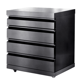 Black Collection - Modul med 4 skuffer 