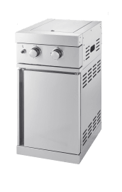 Stainless Collection - Modul med doble sidebrennere 