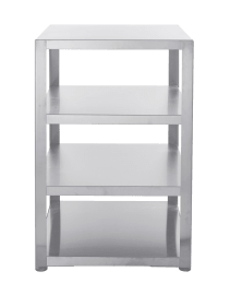 Nordic Line - Hoekmodule met werkbank 60 cm (RVS)