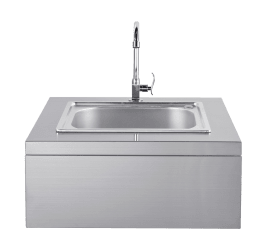 Nordic Line - Integrated sink module (Stainless)
