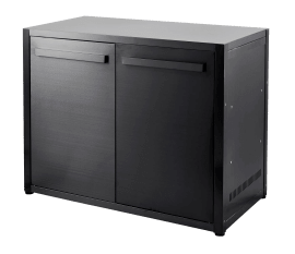 Myoutdoorkitchen - Nordic Line - Arbeidsbenk med dør 120 cm (Svart)