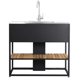 Vrijstaande module met gootsteen 