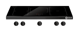 Induktionsplade - Enfasi Design40 - 90 cm (All Black)