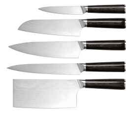 Knivset 5 delar 