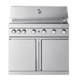 Stainless Collection - Fritstående udekøkken - Kansas (Rustfri)