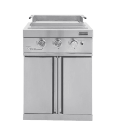 Stainless Collection - Fritstående udekøkken - Sacramento (Rustfri)