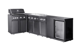 Black Collection - Fritstående udekøkken - Sacramento