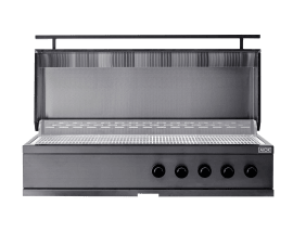 Nordic Line – Integreret gasgrill (5 blus) – Sort