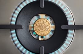 Bertazzoni - Professional 90 cm gaskogeplade med central dobbelt-wok