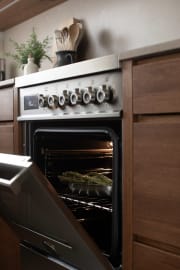 Professional - Induksjonskomfyr 60 cm (1 ovn) (Rustfri) 