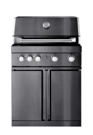 Black Collection - Frittstående gassgrill med 4 effektive brennere og infravarme
