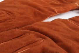 Gants de barbecue en cuir - Taille unique