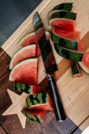 Santokumesser – VG10-Stahl – 18 cm