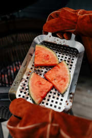 Grillhandskar i läder - One size