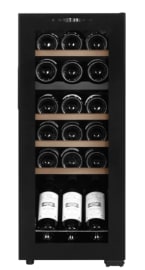 (Outlet) -Frittstående vinskap - Northern Collection 18 Black