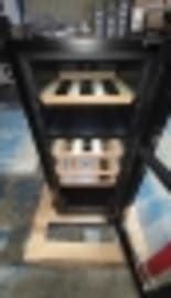 (Outlet) -Fristående vinkyl - Northern Collection 18 Black