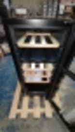 (Outlet) - Frittstående vinskap - Northern Collection 18 Black