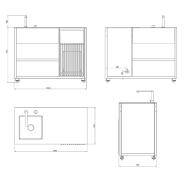 Designer Series - Fritstående udekøkken - Essential Experience