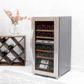 (Outlet) - Freistehender Weinkühlschrank - WineExpert 24 Stainless 