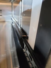 (Outlet) - mQuvée Vinkøleskab til indbygning - Edge 45D Anthracite Black