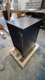 (Outlet) - Fristående vinkyl - WineExpert 24 Fullglass Black 