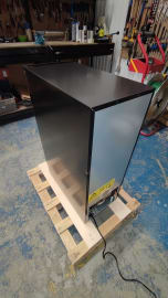 (Outlet) - Vinkøleskab til indbygning - Arctic Collection 30D Fullglass Black