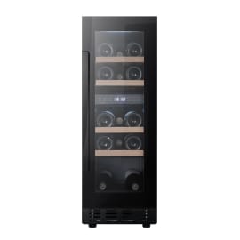 (Outlet) - Vinkøleskab til indbygning - Arctic Collection 30D Fullglass Black