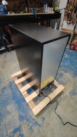 (Outlet) - 	Inbyggbar vinkyl - Arctic Collection 30D Fullglass Black