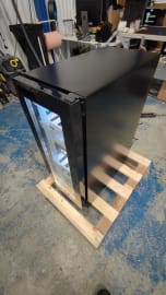 (Outlet) - 	Vinkøleskab til indbygning - Arctic Collection 30D Fullglass Black