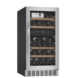 Sisäänrakennettava viinikaappi – WineCave 700 40D Stainless - Kromikahva