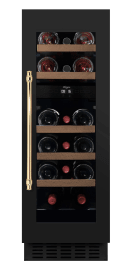 Unterbau-Weinkühlschrank - WineCave 780 30D Anthracite Black - Messinggriff 