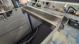 (Outlet) - Dolce Vita - Induksjonskomfyr 60 cm (1 ovn) (Svart/Messing) 