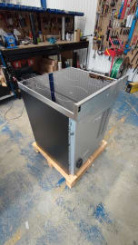 (Outlet) - Dolce Vita - Induktionsspis 60 cm (1 ugn) (Svart/Mässing) 