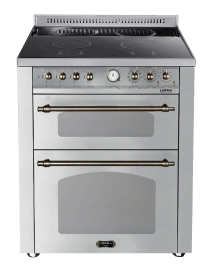 Dolce Vita - Induktionsspis 70 cm (2 ugnar)(Rostfri/Brons) 