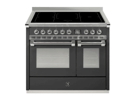 Ascot - Combi-Steam - Induktionskomfur 100 cm (2 ovne) (Antracite/Chrome)
