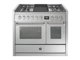 Genesi - Combi-steam Gasskomfyr 100 cm (2 ovner) Gass + BBQ